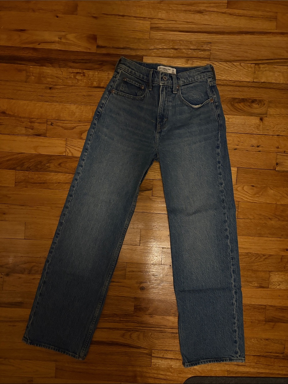 Classic woman’s blue  Straight-Leg Jeans